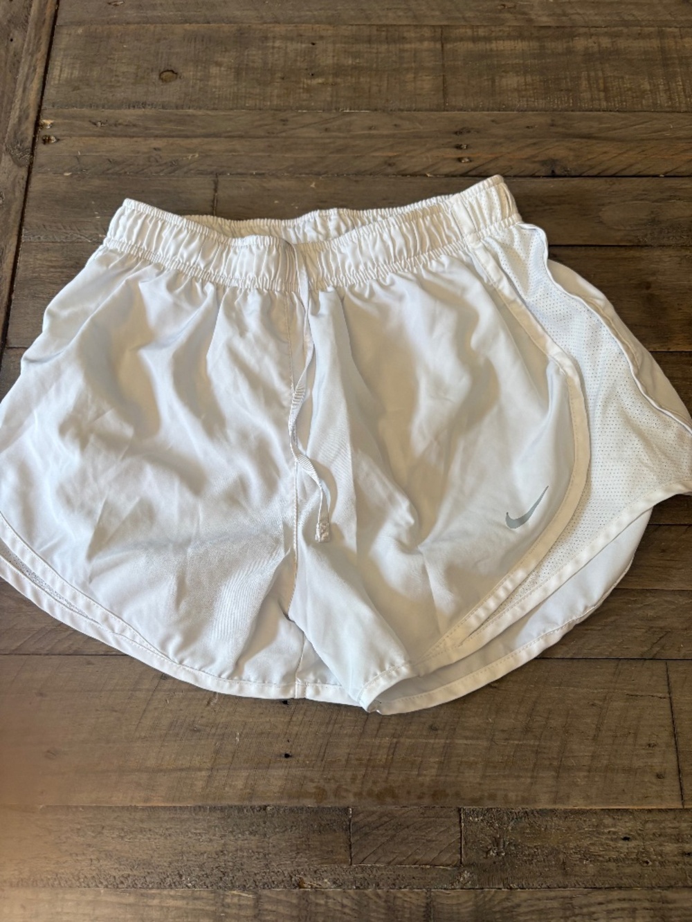 Nike Small White Athletic Shorts